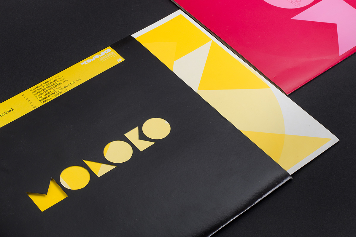 Moloko, record sleeve design.