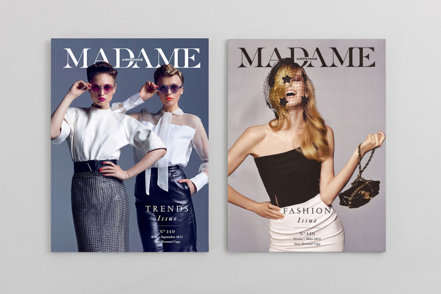 Madame Air France, luxury trends magazine.