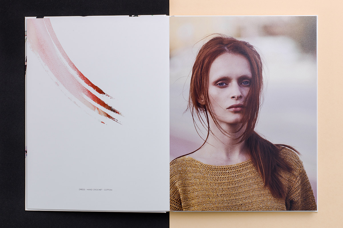 Lookbook, identity and website for Marie Louise Vogt, fashion designer and artist.