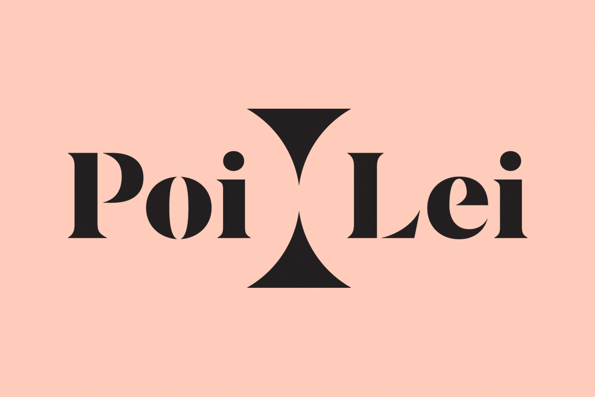 Poi Lei brand, Corporate identity, logo.