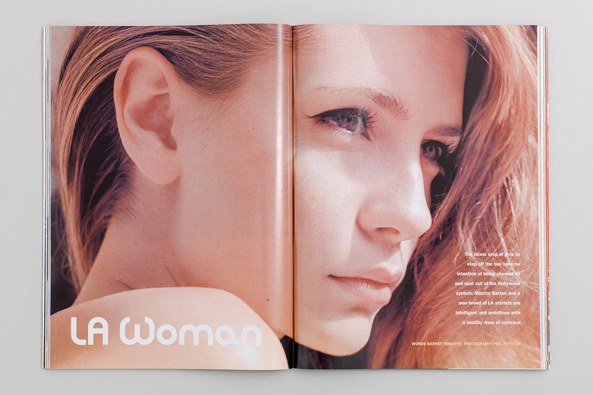 The Face, legendary British magazine. Art direction.