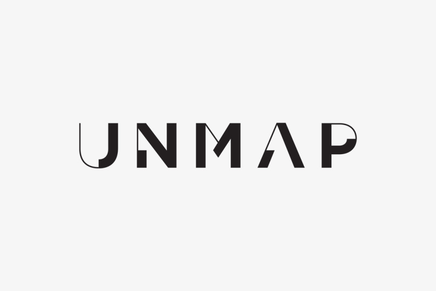 UNMAP, electro pop, band. Record sleeve design.